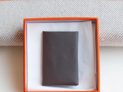 手工制作 H家 小卡包 Epsom皮 可装20多张小卡片 小零钱硬币