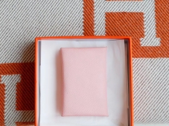 手工制作 H家 小卡包 Epsom皮 可装20多张小卡片 小零钱硬币