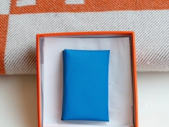 手工制作 H家 小卡包 Epsom皮 可装20多张小卡片 小零钱硬币