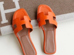夏季旅游必备凉拖 H平底女拖鞋凉拖鞋 Swift  橙色 34-42码