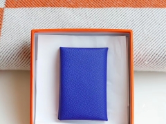 手工制作 H家 小卡包 Epsom皮 可装20多张小卡片 小零钱硬币