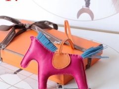 H家新版小马鬃毛系列 中号小号颜色齐全全手缝 天方夜谭紫