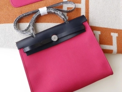 HERMES 夏季必备百搭款 Herbag 31cm 帆布系列 特别轻便 休闲款式
