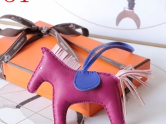 H家新版小马鬃毛系列 中号小号颜色齐全全手缝 梦幻紫