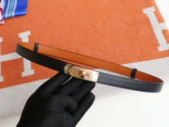 客定、H家kelly腰带 epsom 黑色 金扣（可调节款）