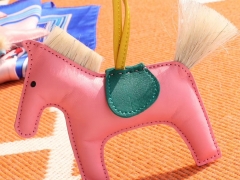 H家新版小马鬃毛系列 中号小号颜色齐全全手缝 唇膏粉