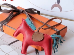 H家新版小马鬃毛系列 中号小号颜色齐全全手缝 大红