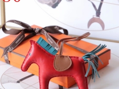 H家新版小马鬃毛系列 中号小号颜色齐全全手缝 法拉利红