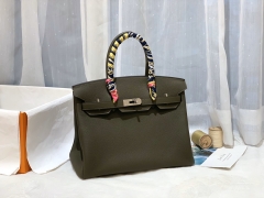 新到新到 2020 新色 G8 新丛林绿 vert maquis  30birkin 小牛togo皮 不同光线下程现出不同颜色